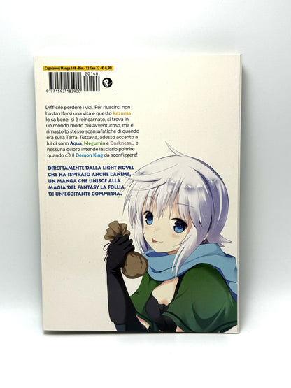 Konosuba This Wonderful World vol. 6 Masahito Watari Manga Fumetto Nuovo