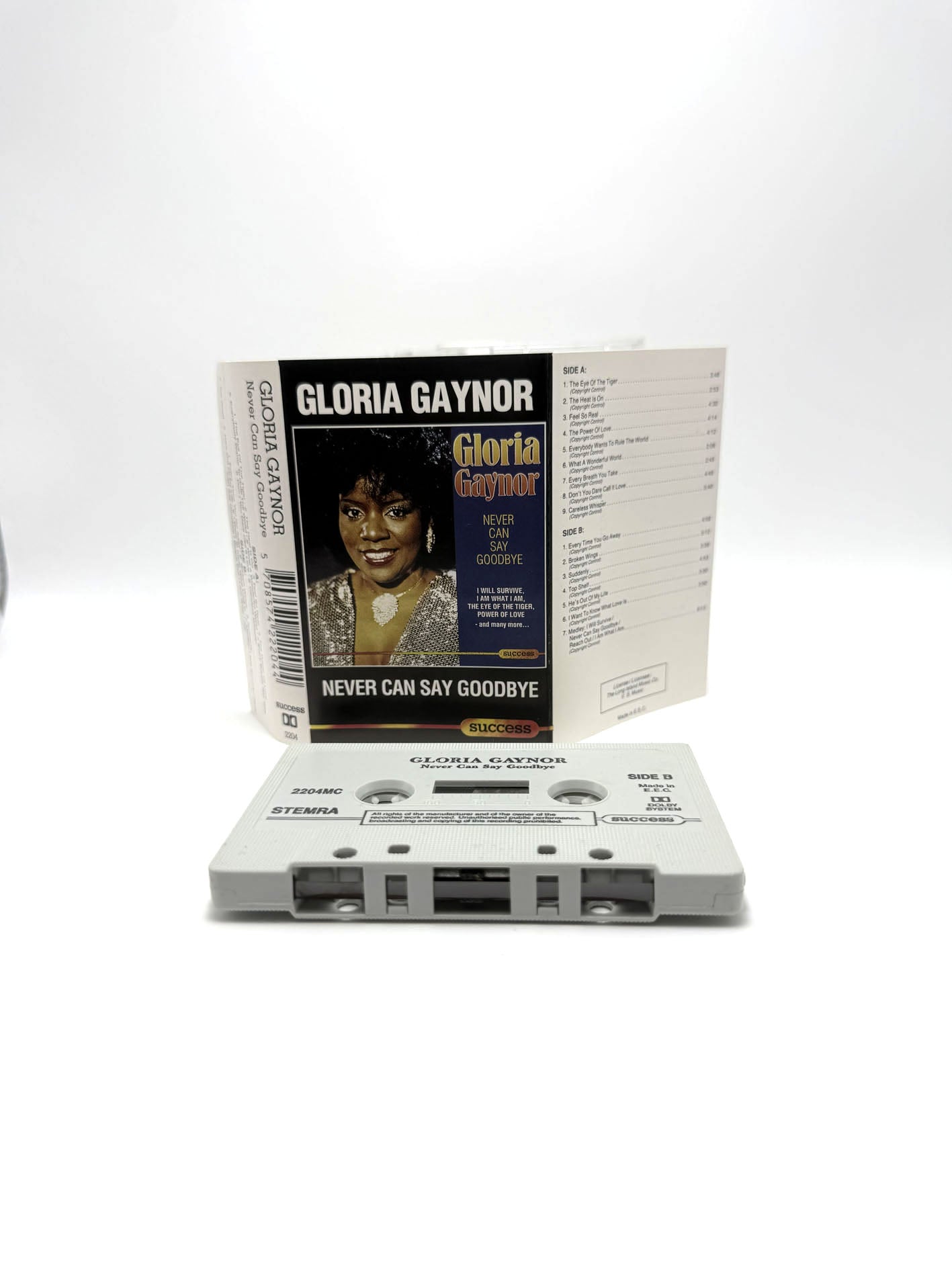 Gloria Gaynor Never Can Say Goodbye cassetta audio mc 1989