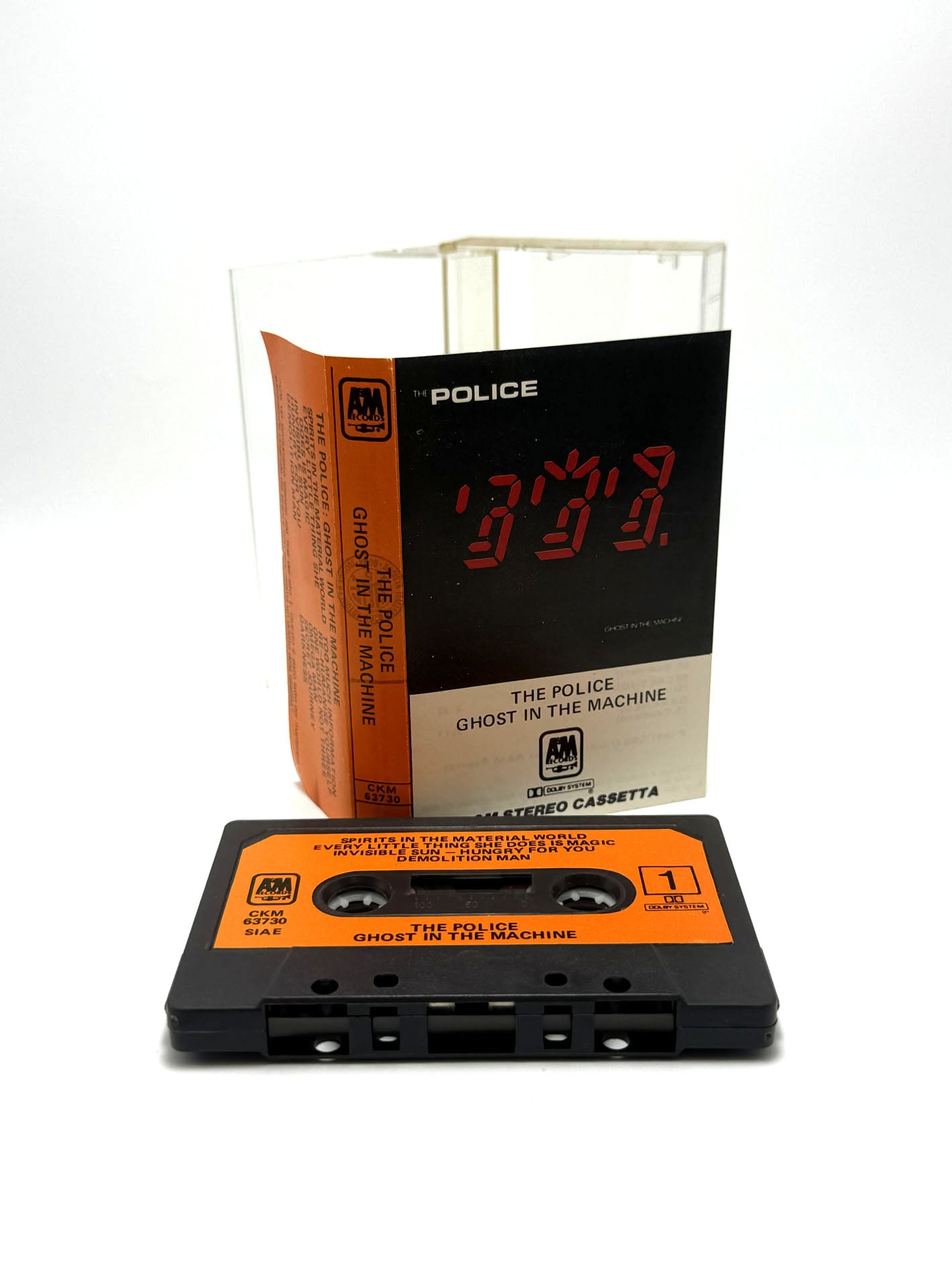 The Police Ghost In The Machine cassetta audio mc 1981