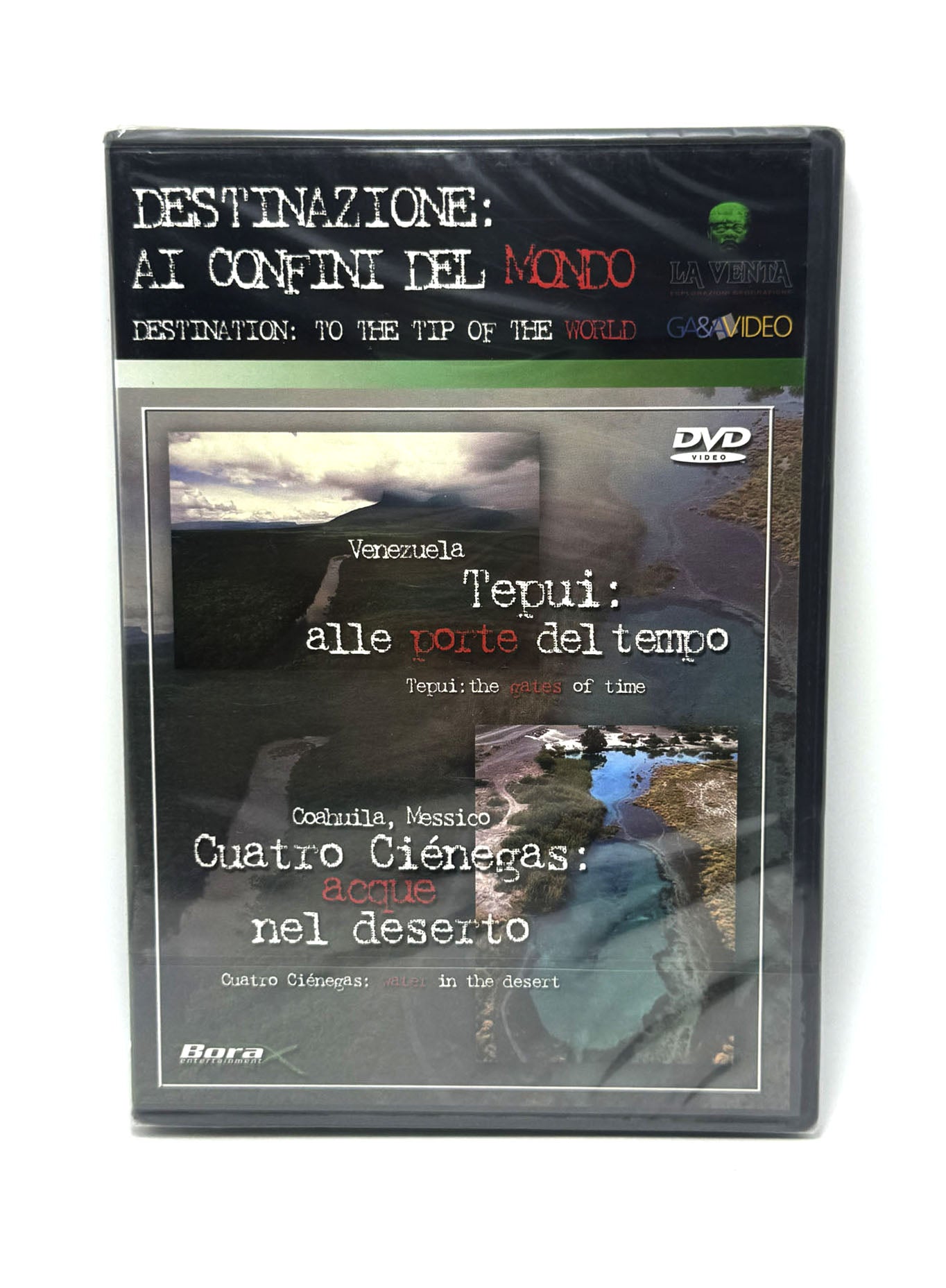 Venezuela, Tepui: alle porte del tempo. Cohauila, Messico: Cuatro Ciénagas DVD Docu Film movie