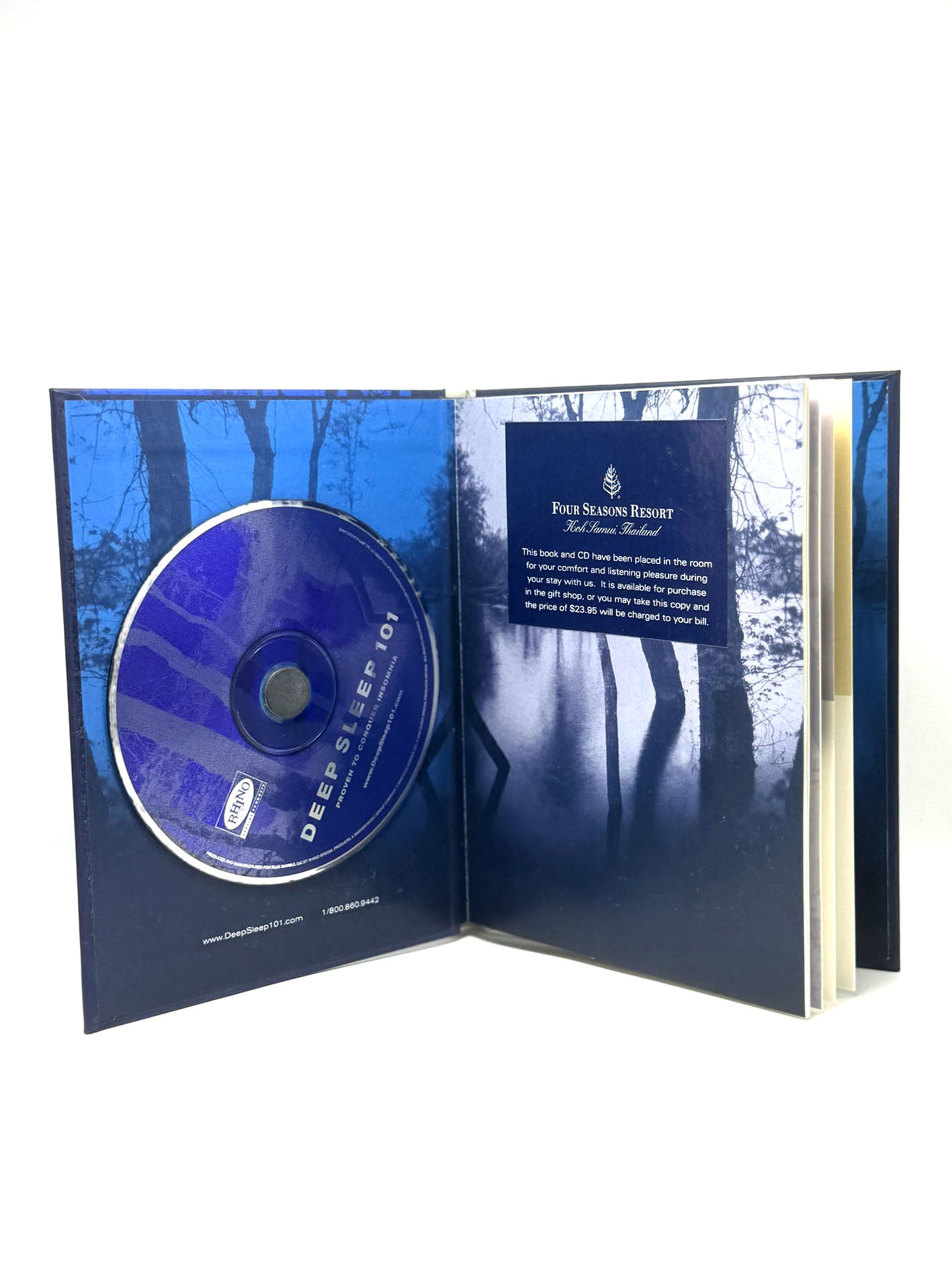 Deep Sleep 101: Blue Marble's Music and Guidebook for a Good Night's Sleep DVD + libro relax sonno