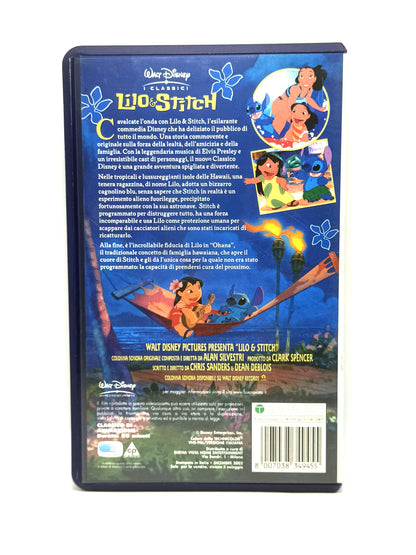 Lilo & Stitch VHS Videocassetta Walt Disney I classici VHS Film Animazione movie