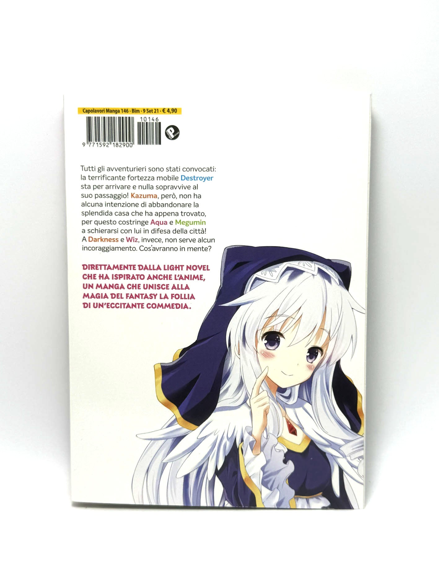 Konosuba This Wonderful World vol. 4 Masahito Watari Manga Fumetto Nuovo