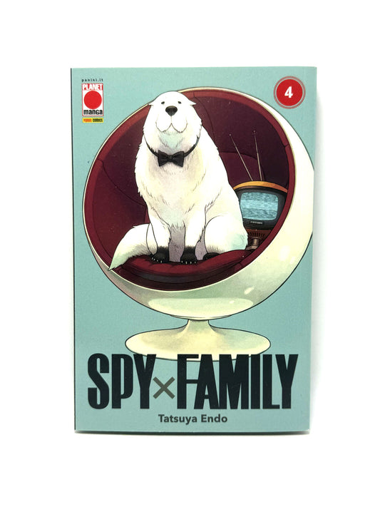Spy x Family 4 Tatsuya Endo Manga Fumetto Nuovo