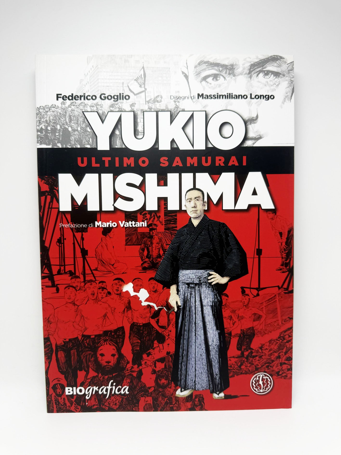 Yukio Mishima Ultimo samurai Fumetto Graphic Novel Federico Goglio Biografica Nuovo