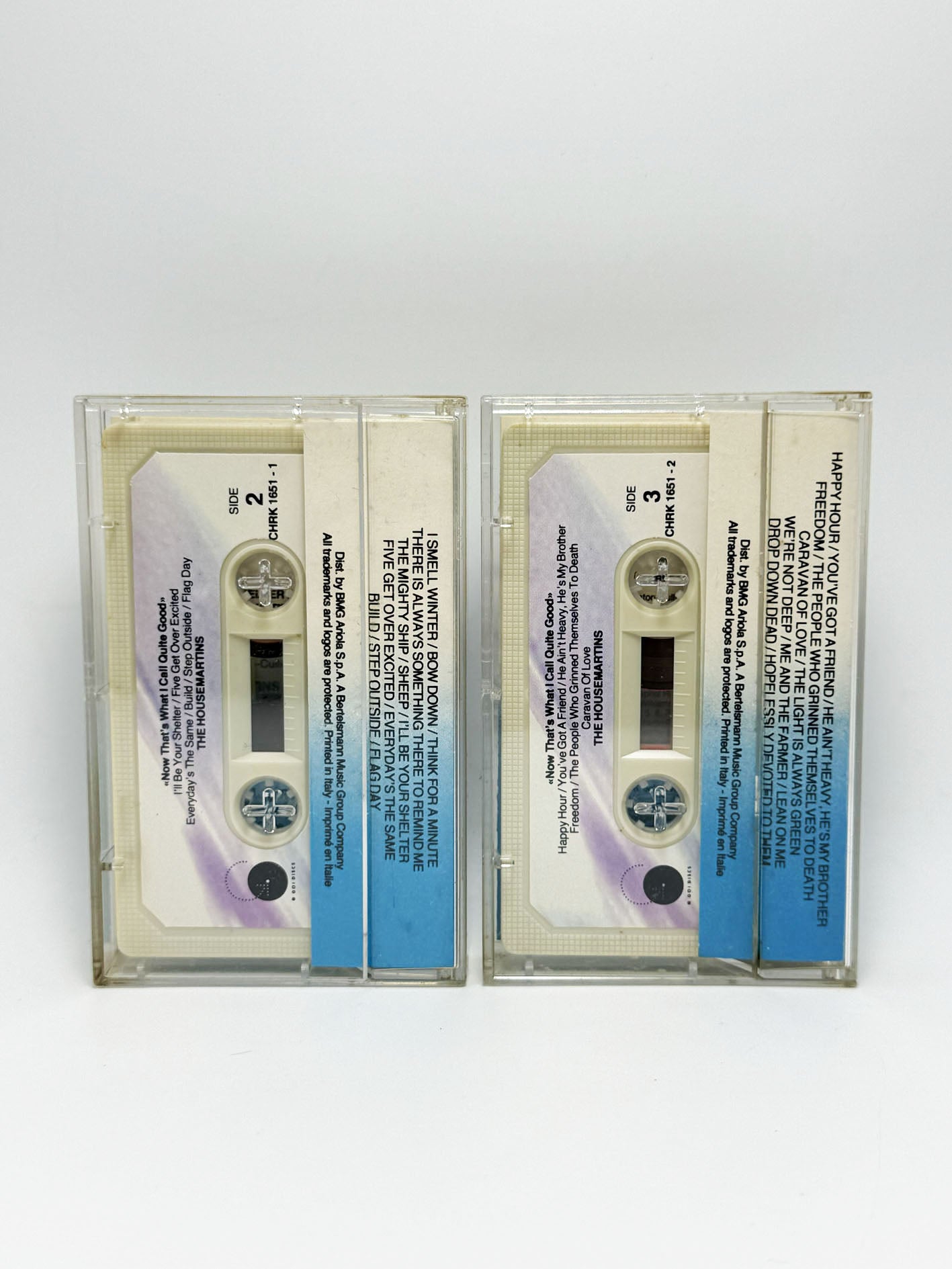 The Housemartins Now That's What I Call Quite Good 2 cassette audio mc 1988