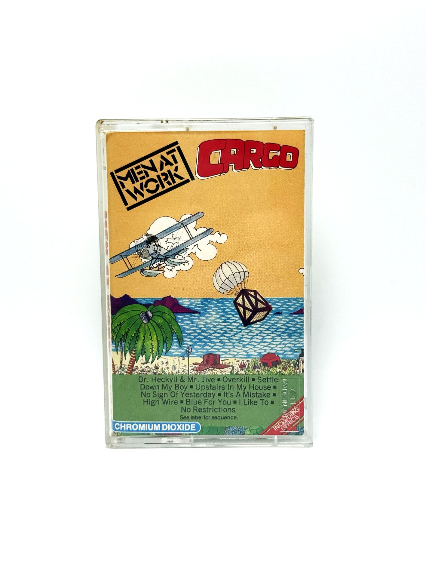 Men At Work ‎Cargo cassetta audio mc 1983