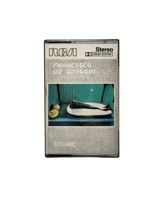 Francesco De Gregori Titanic cassetta audio mc 1982
