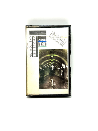 Matt Bianco Whose Side Are You On cassetta audio mc 1984