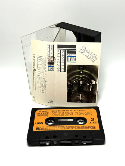 Matt Bianco Whose Side Are You On cassetta audio mc 1984