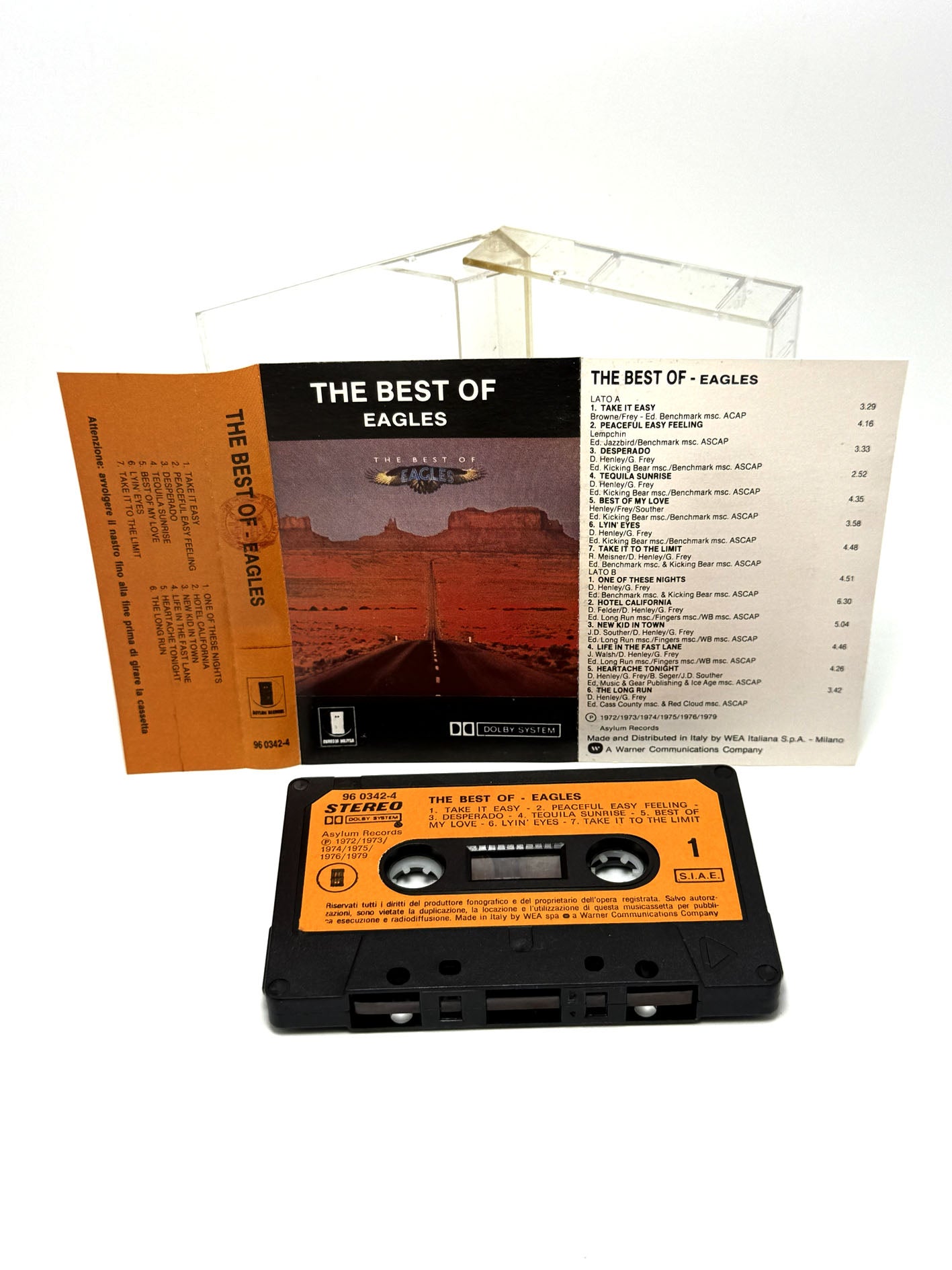 The Eagles The Best Of Eagles cassetta audio mc ITA 1985