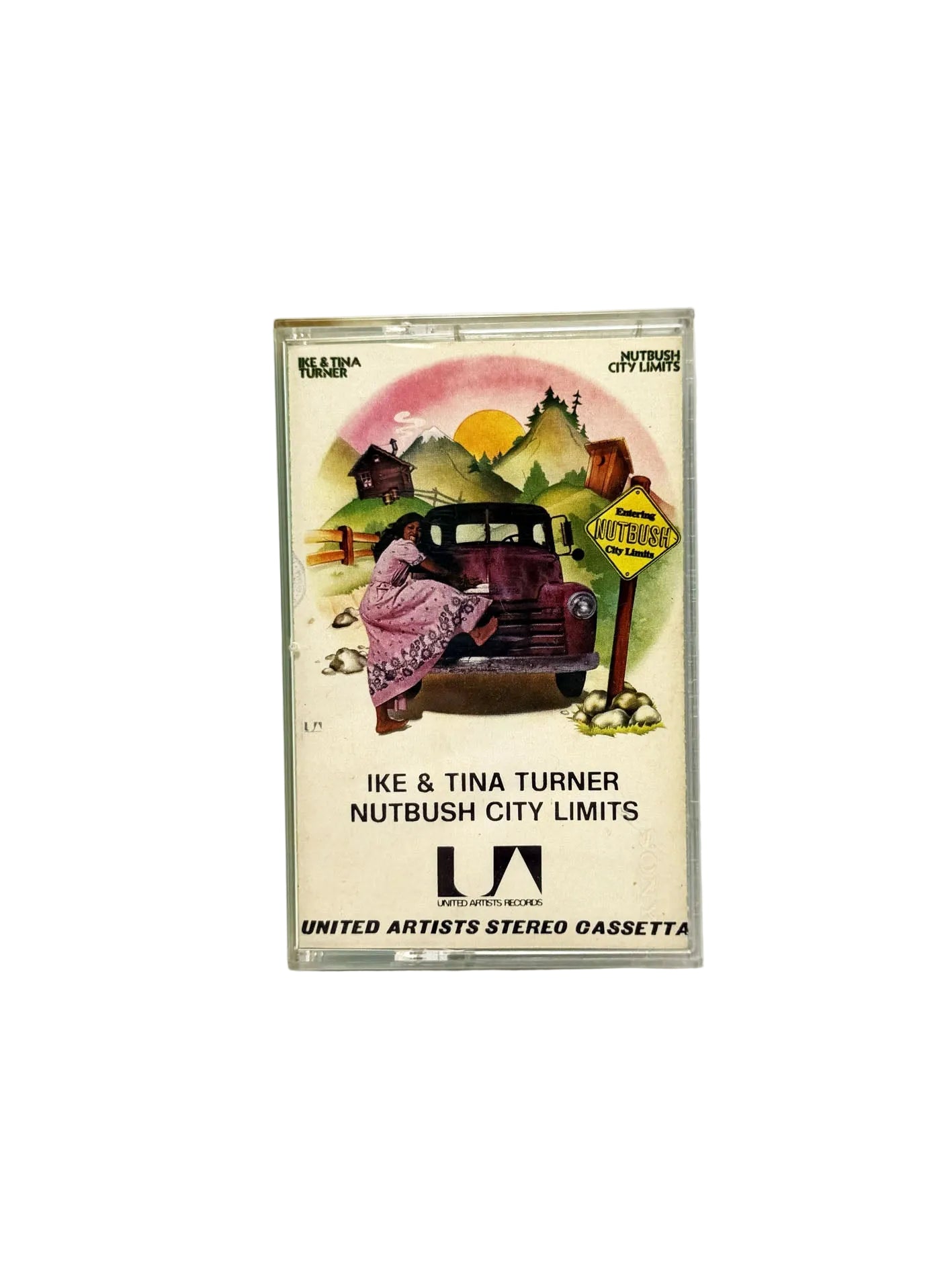 Ike & Tina Turner Nutbush City Limits cassetta audio mc 1974 rara