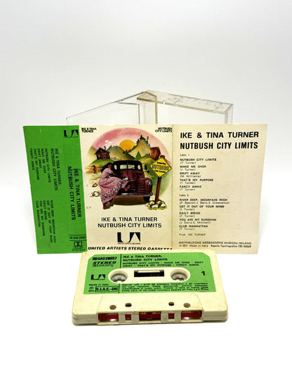 Ike & Tina Turner Nutbush City Limits cassetta audio mc 1974 rara