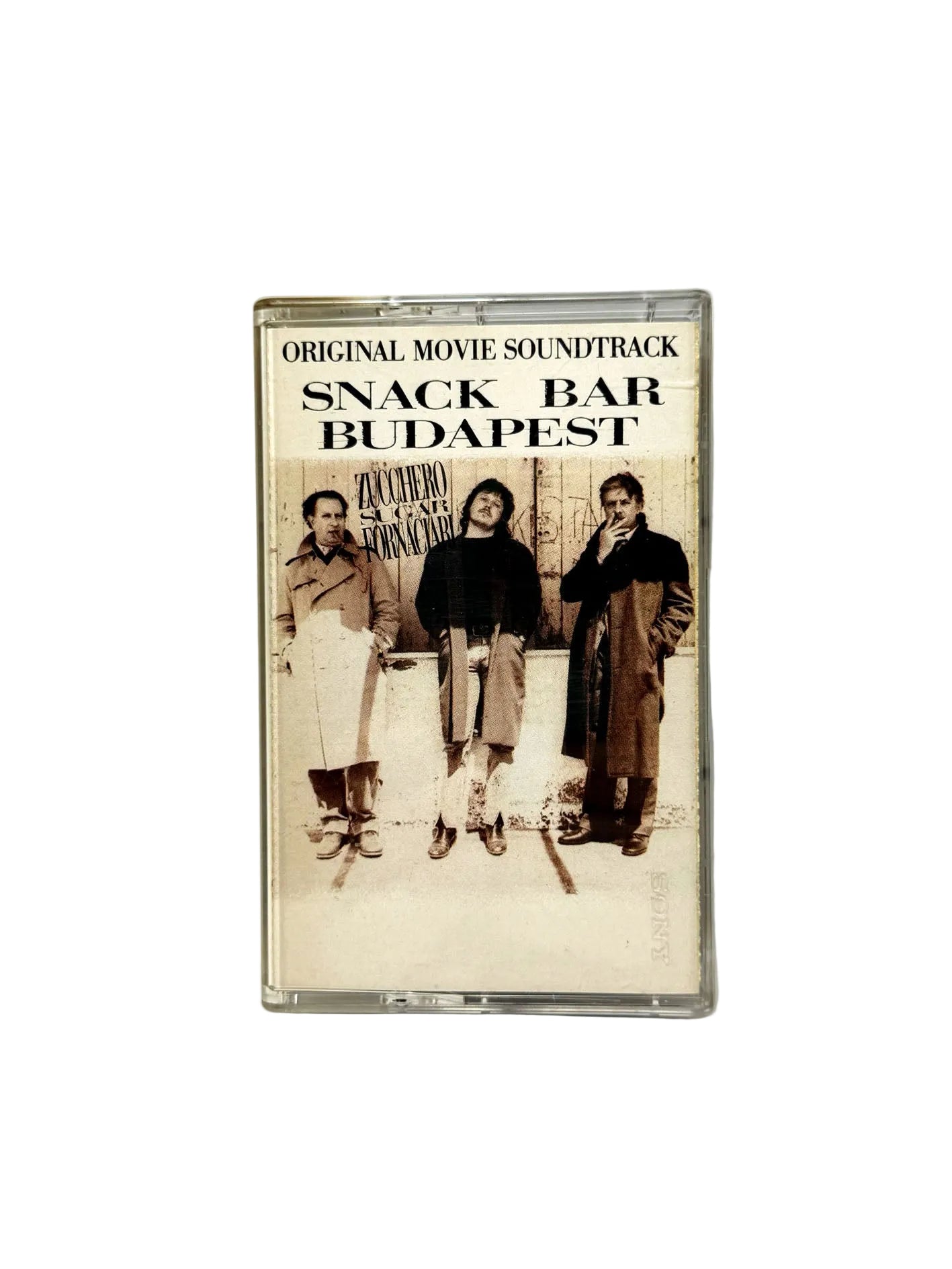 Zucchero Sugar Fornaciari Snack Bar Budapest Original Movie Soundtrack cassetta audio mc 1988
