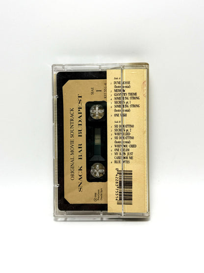 Zucchero Sugar Fornaciari Snack Bar Budapest Original Movie Soundtrack cassetta audio mc 1988