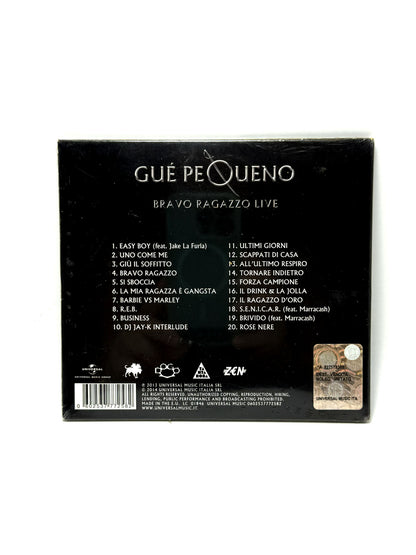Guè Pequeno Bravo Ragazzo Live CD 2014