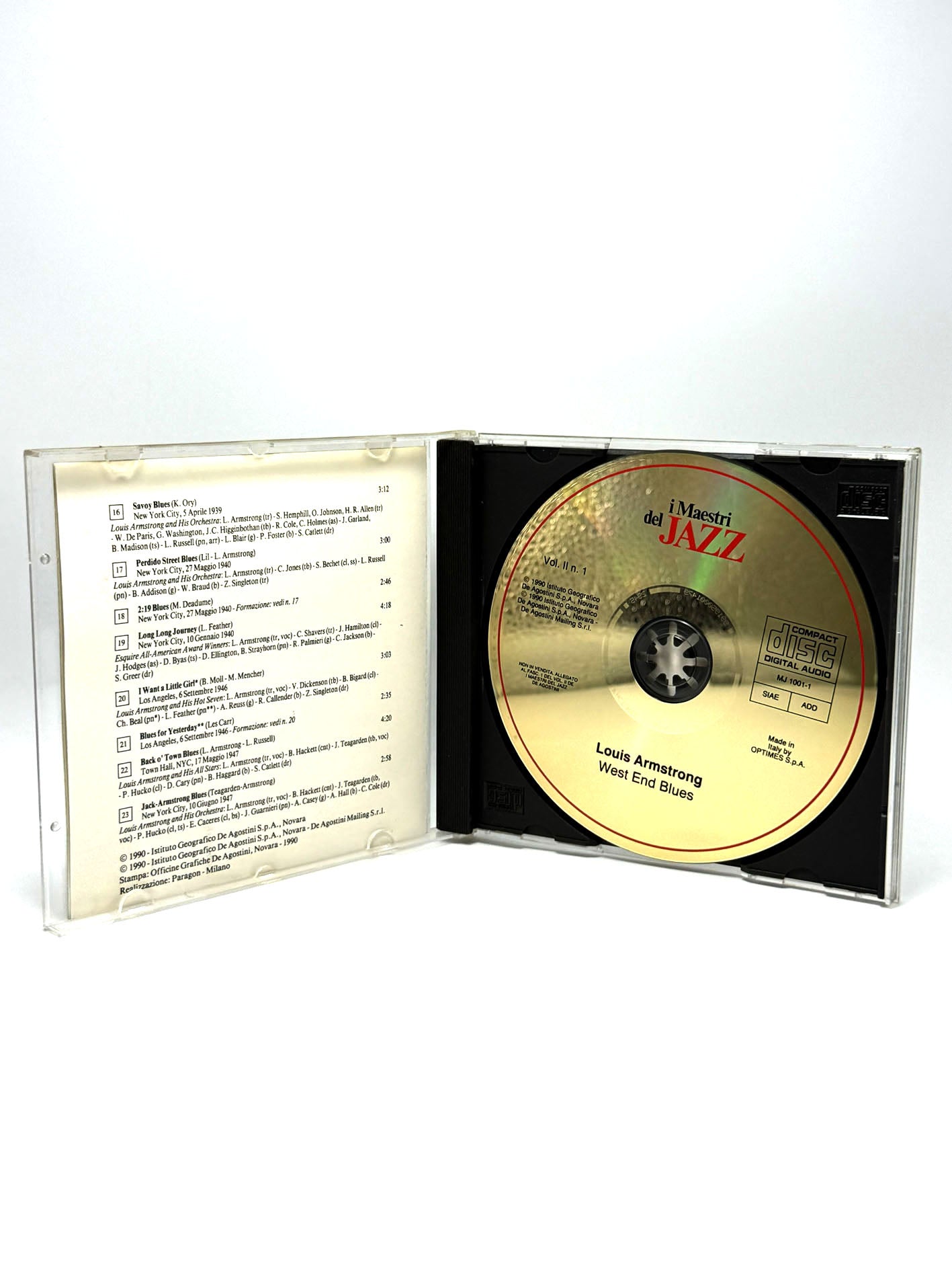 Louis Armstrong West End Blues CD 1990