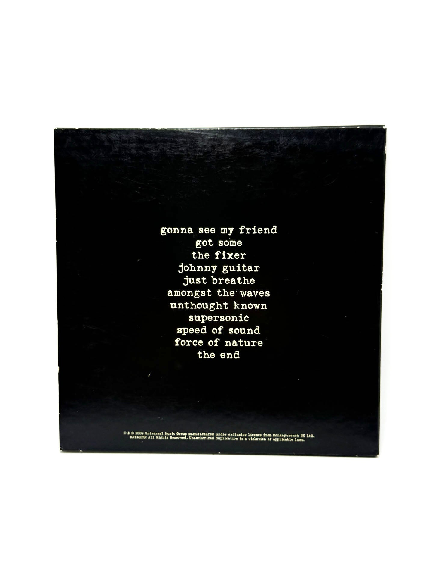 Pearl Jam Backspacer CD 2009 Digipack