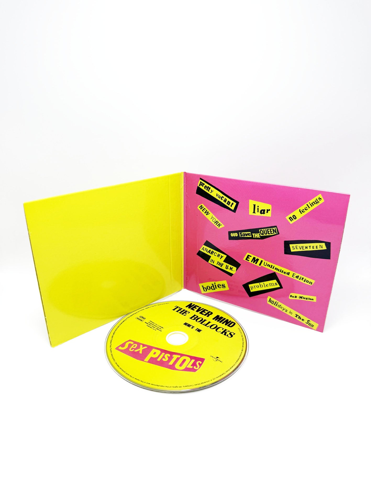 Sex Pistols ‎Never Mind The Bollocks Here's The Sex Pistols CD 2012 Editoriale