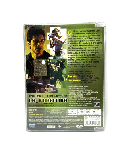 La fuggitiva DVD Jewel Box Film Azione Movie