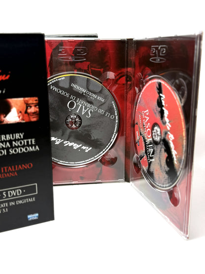 Pier Paolo Pasolini I Capolavori Box 5 DVD Film Movie Edizione speciale con Esclusiva