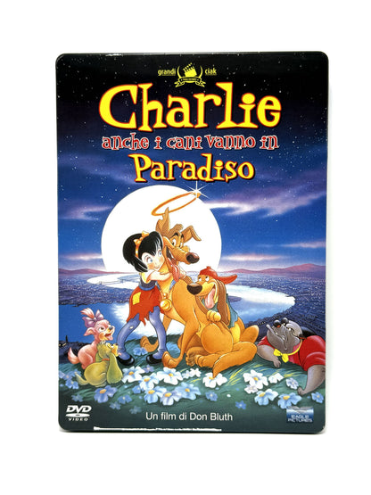 Charlie Anche i cani vanno in Paradiso DVD Film Movie Animazione Tin box