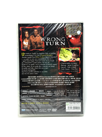 Wrong Turn Il bosco ha fame DVD Film Horror Movie Rob Schmidt