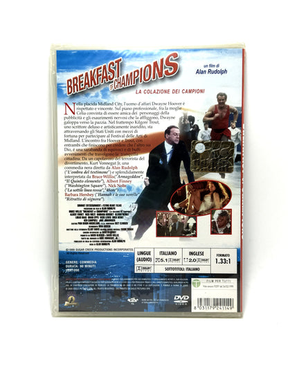Breakfast Of Champions La Colazione Dei Campioni  DVD Bruce Willis Film Movie Slim Case Thriller