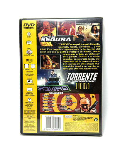 Torrente El Brazo Tonto De La Ley Dvd Film  Movie Spanish