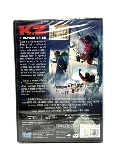 K2 L'Ultima Sfida Dvd Film  Movie Avventura