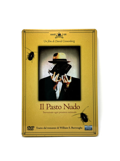 Il Pasto Nudo - DVD - Edizione Speciale Dvd Film Movie Fuori Catalogo Cover metallo