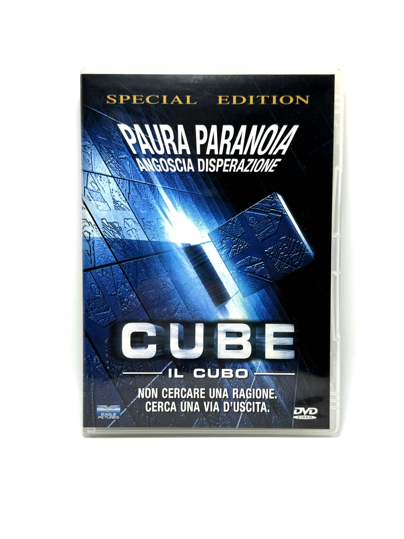 Cube. Il cubo. Special Edition Paura Paranoia Disperazione Dvd Film Movie