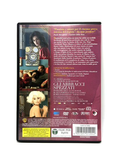 Gli abbracci spezzati Dvd Film Movie Almodovar Penelope Cruz