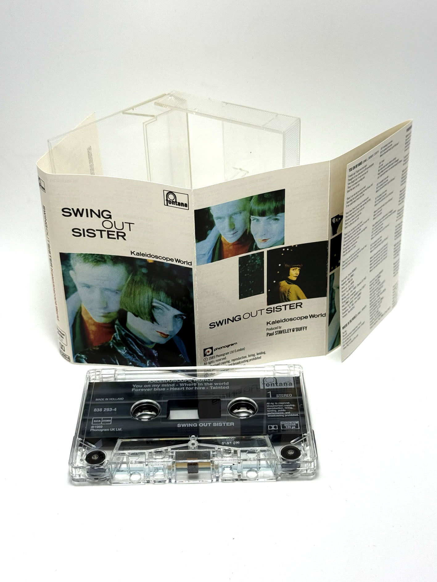Swing Out Sister Kaleidoscope World cassetta audio mc 1989