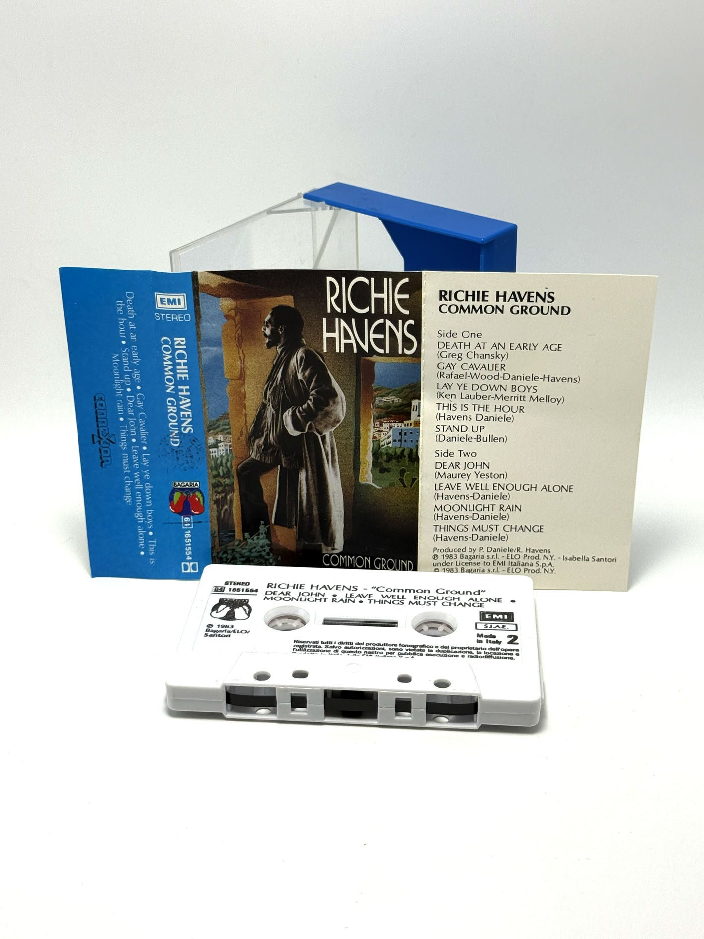Richie Havens Common Ground cassetta audio mc 1983