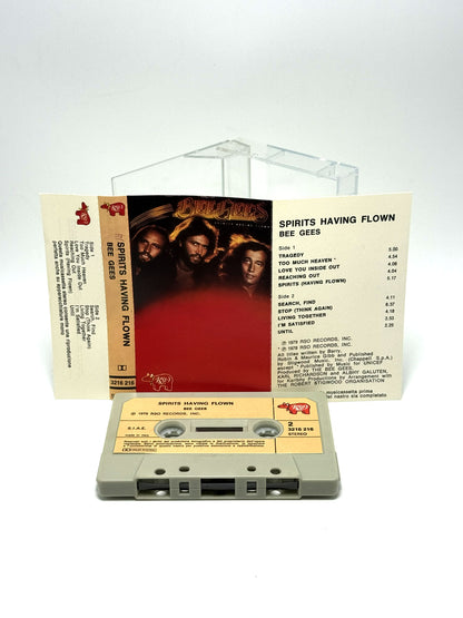 Bee Gees Spirits Having Flown cassetta audio mc 1979