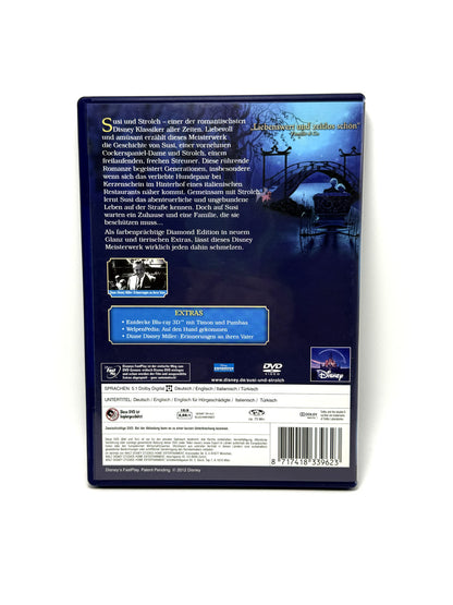 Susi und Strolch Diamond Edition DVD Lilli e il vagabondo Film Movie Animazione