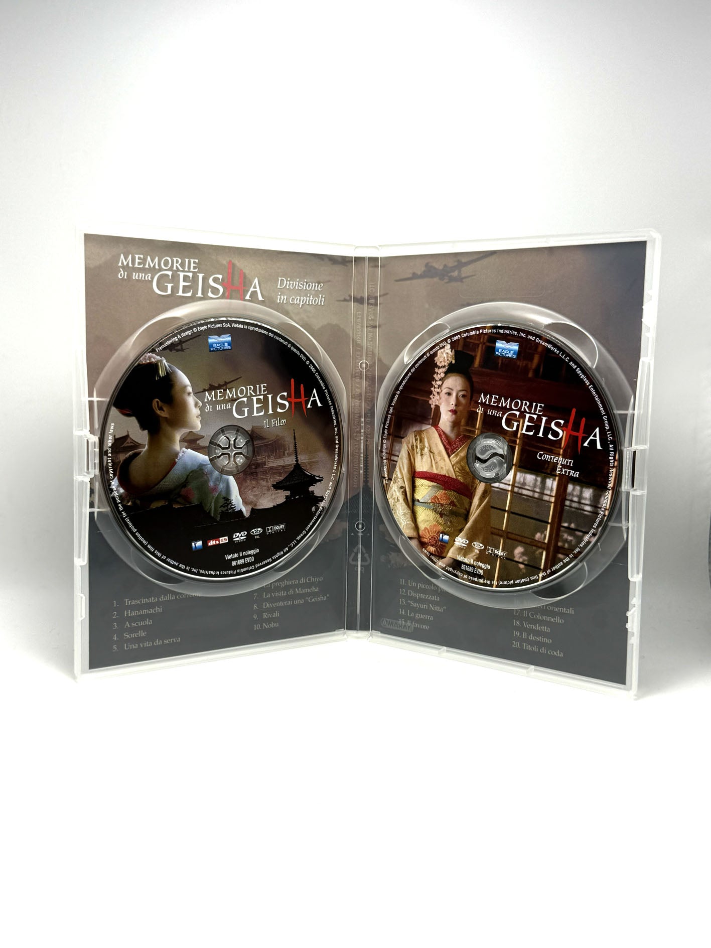 Memorie Di Una Geisha 2 DVD Film Movie Drammatico