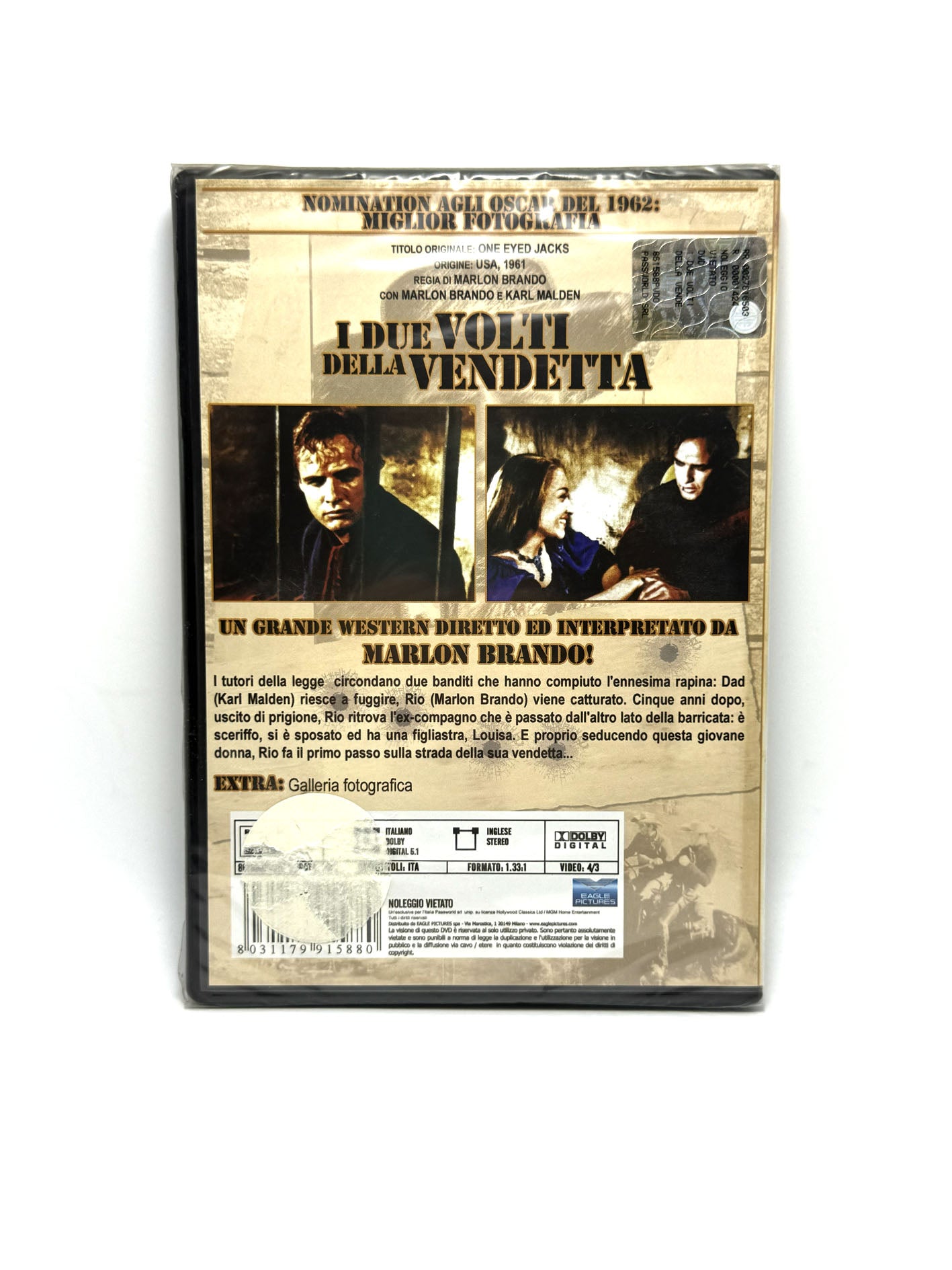 I due volti della vendetta DVD Film Movie Marlon Brando Western Collection