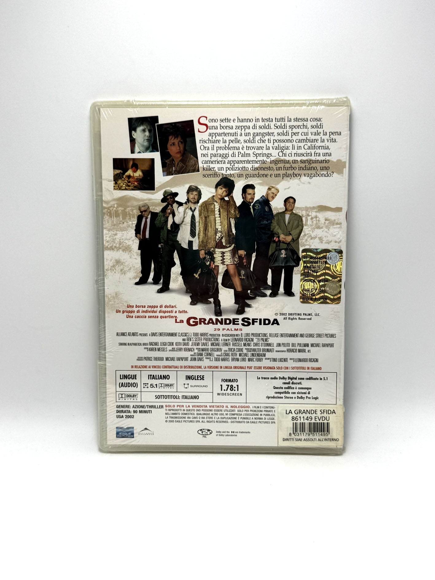 La Grande Sfida Slim Case  DVD Film Movie Azione Thriller