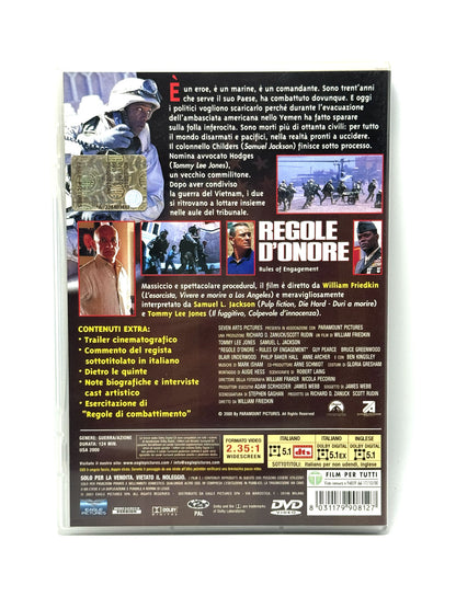 Regole d'onore DVD Film Movie Azione