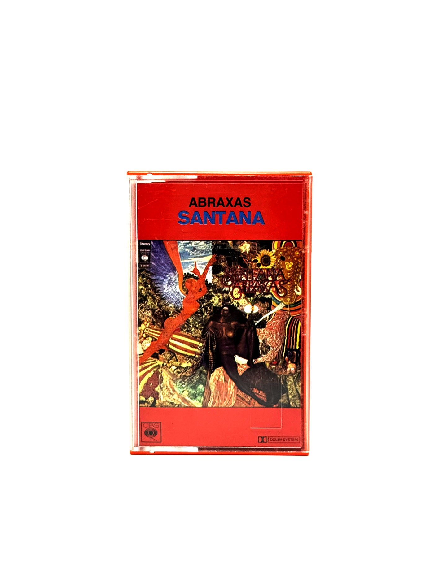 Santana Abraxas cassetta audio mc