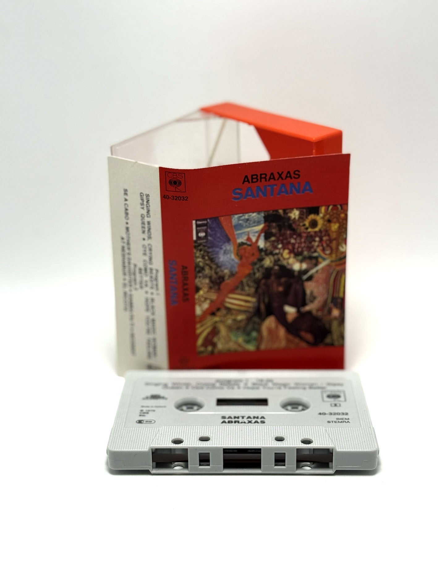 Santana Abraxas cassetta audio mc