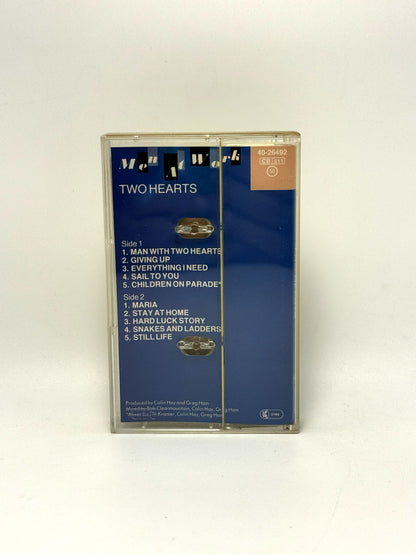 Men At Work Two Hearts cassetta audio mc 1985