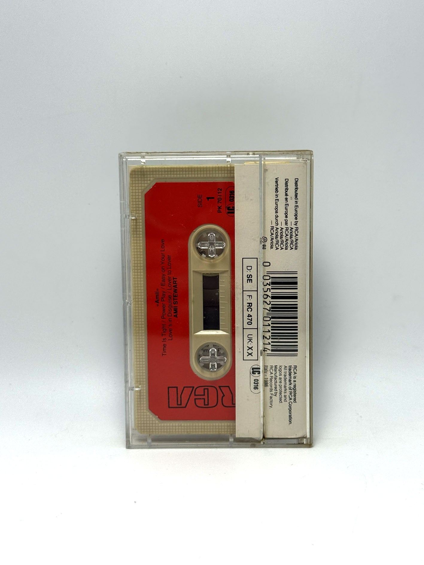 Amii Stewart Amii cassetta audio mc 1986