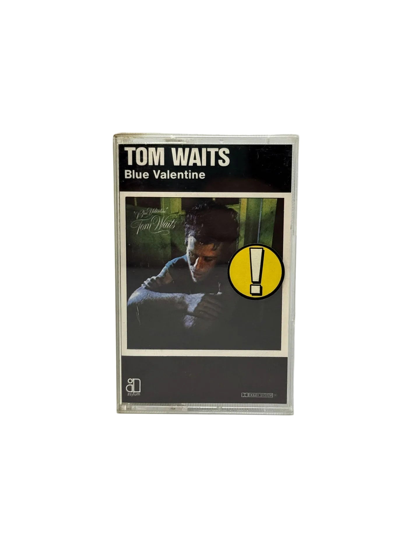 Tom Waits Blue Valentine cassetta audio mc 1986