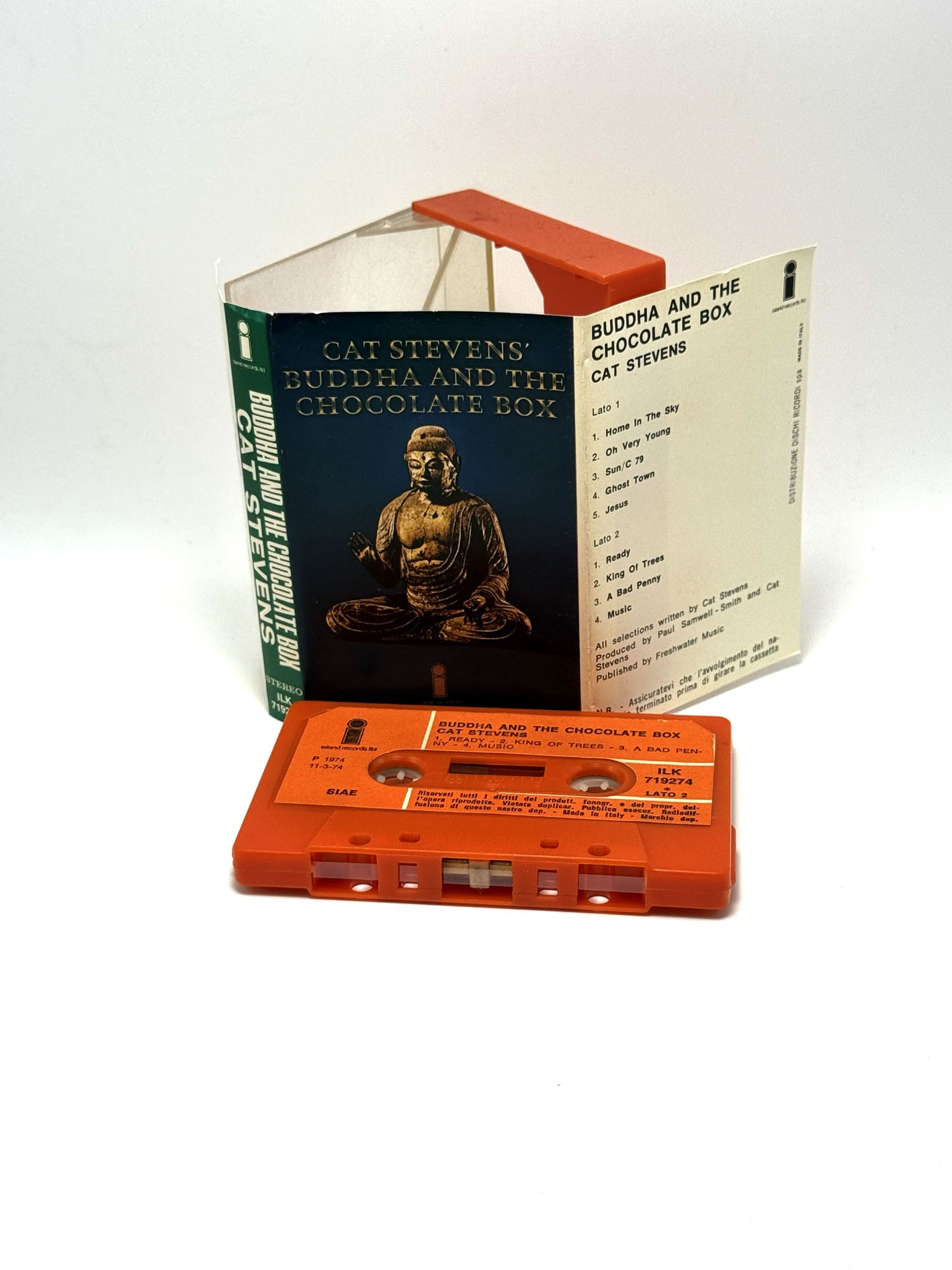 Cat Stevens Buddha And The Chocolate Box cassetta audio mc 1974