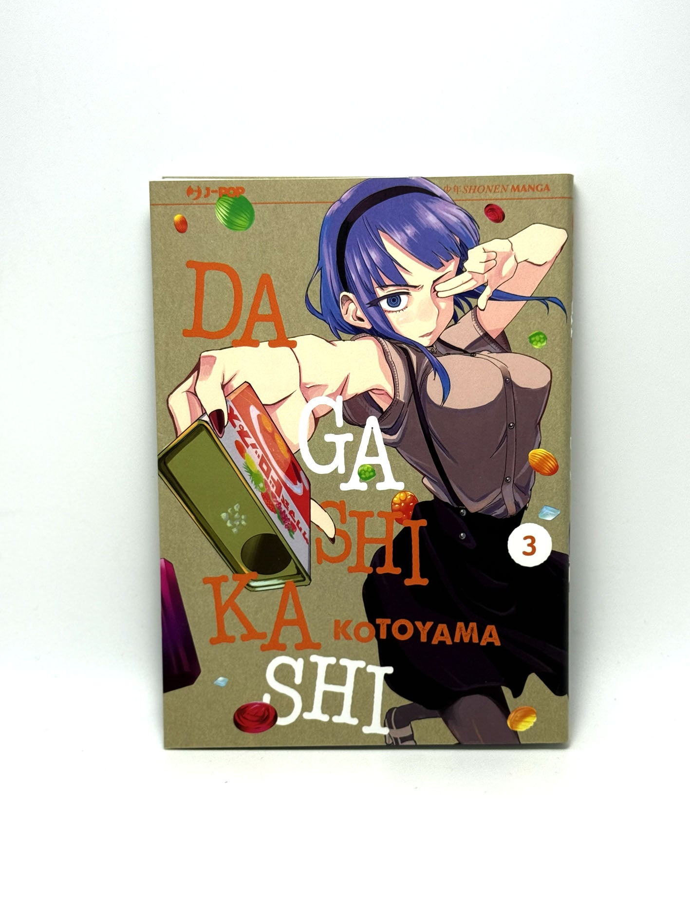 Dagashi Kashi vol. 3 Kotoyama Manga Fumetto Nuovo