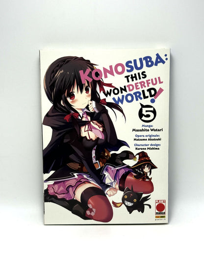 Konosuba This Wonderful World vol. 5 Masahito Watari Manga Fumetto Nuovo