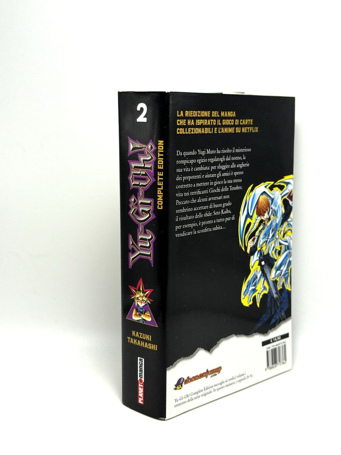 Yu-Gi-Oh! Complete Edition Vol. 2 Kazuki Takahashi Fumetto Nuovo